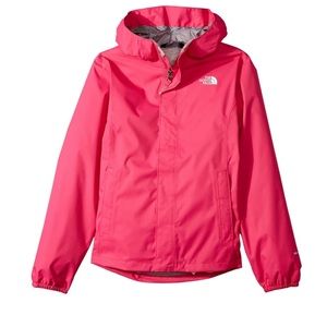 North Face Kid’s Neon Pink Raincoat Size 18